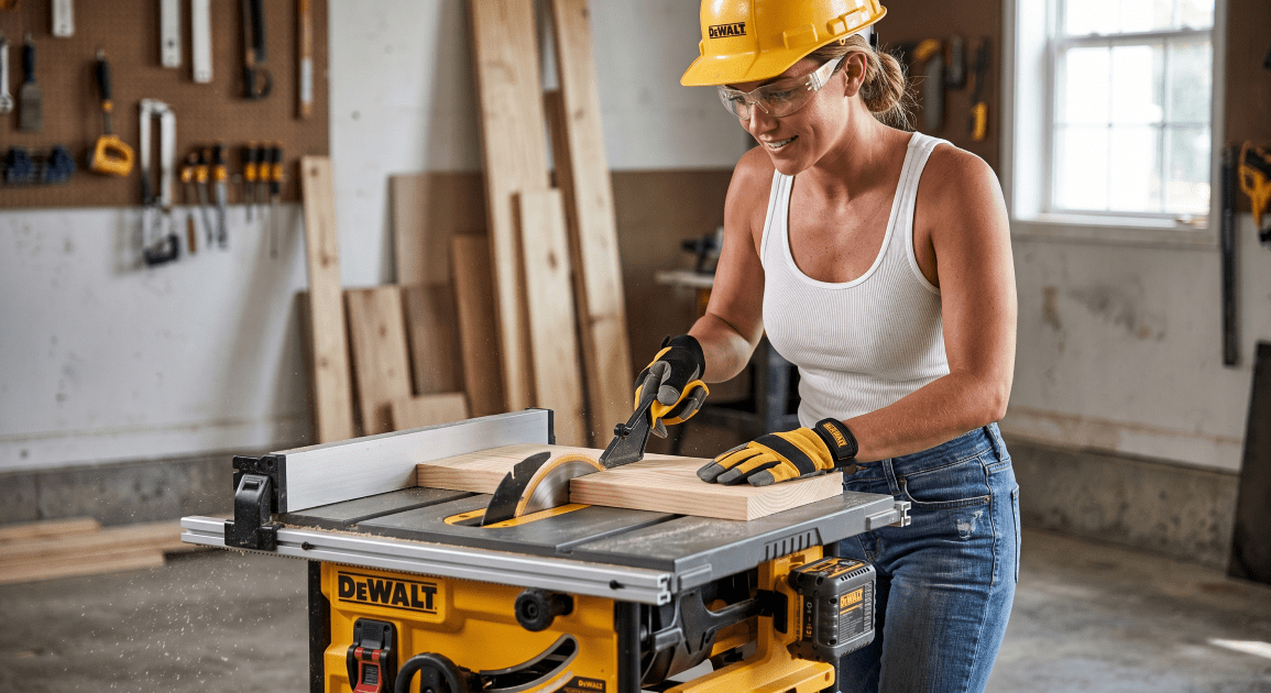 Tool Review:DeWalt 60V MAX 8-1/4″ Table Saw (DCS7485B)