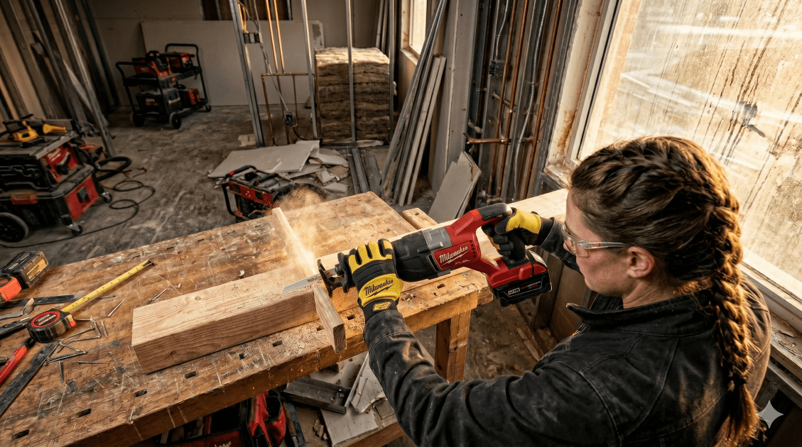 Tool Review:Milwaukee M18 FUEL SAWZALL (2821-20)
